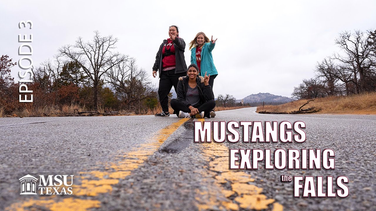 Mustangs Exploring the Wichita Mountains!