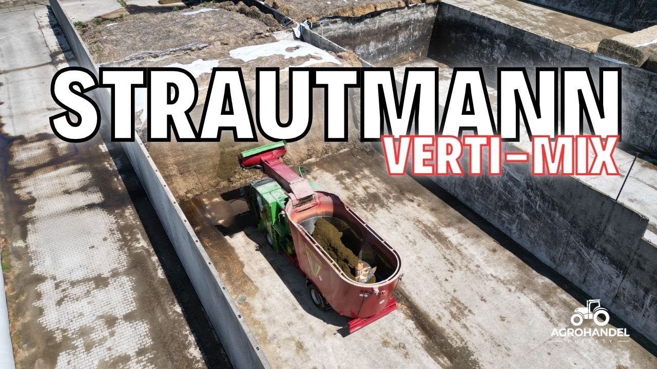 🔥 Wóz paszowy STRAUTMANN Verti-Mix 200 Double SF w akcji 🔥