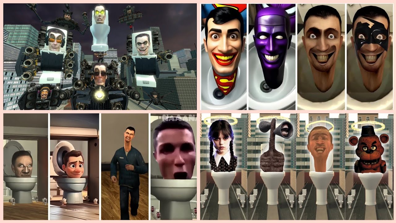 SKIBIDI TOILET MEGA BATTLE SKIBIDI BIGO 11K#skibiditoilet #skibidibop #skibidimeme #horror  #4k