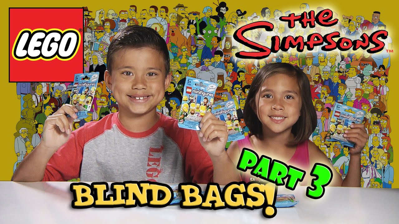 LEGO The SIMPSONS Minifigures! Blind Bag Opening PART 3