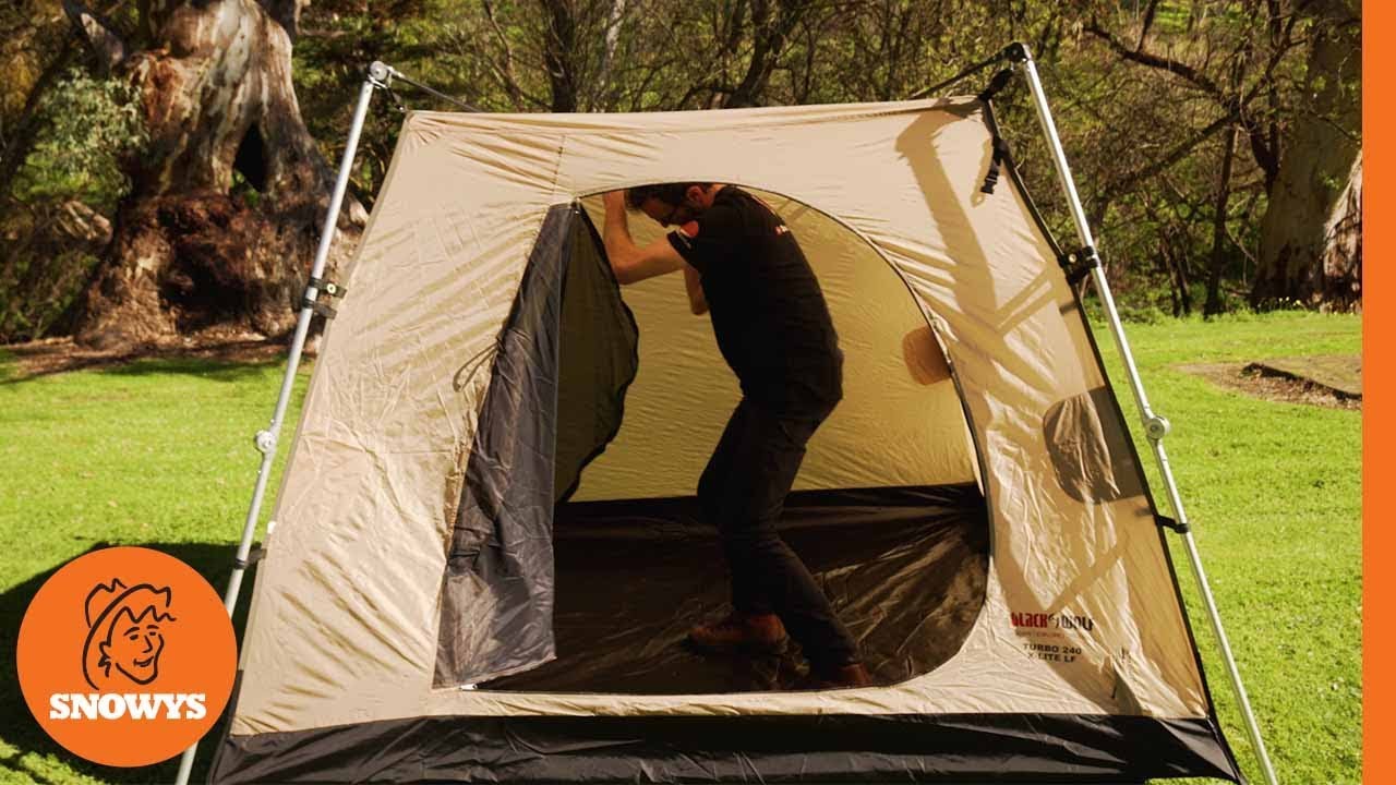 Black Wolf Turbo 240 X-Lite Tent - How to setup & pack away