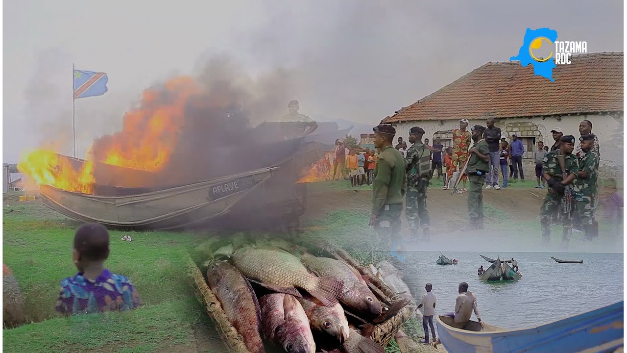 RDC: La vie de pêche sur le lac Edouard