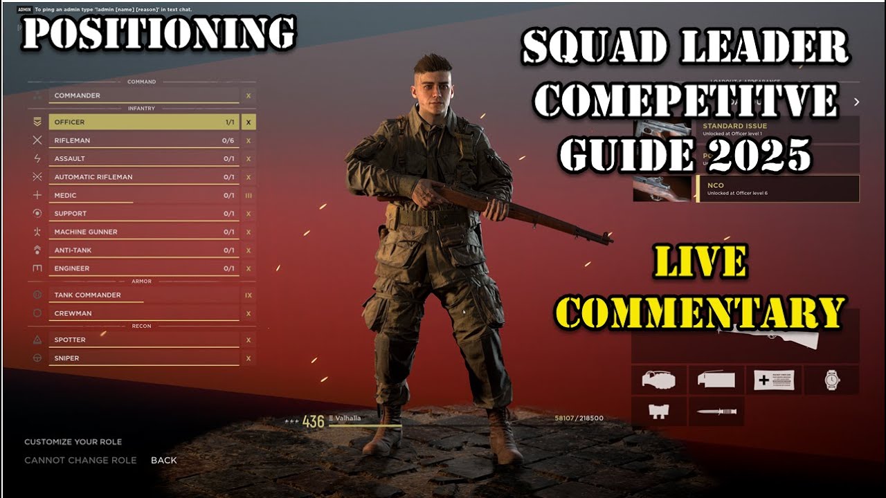 How to SQUAD LEADER FULL POSITIONING in Hell Let Loose