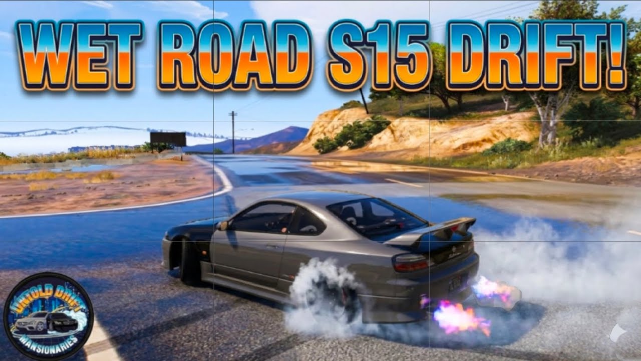WET ROAD S15 DRIFT! 🔥 | Perfect Lines & Exhaust Flames