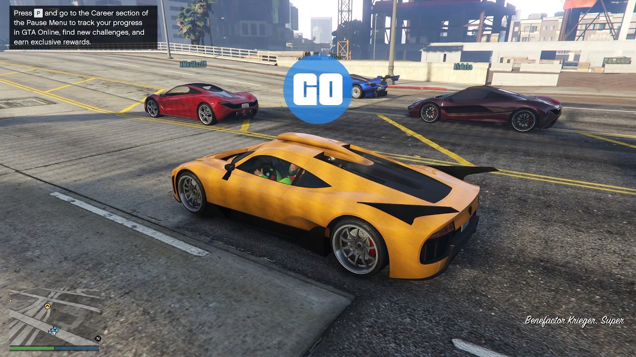 STOK ARABA İLE YARIŞI KAZANABİLİR MİYİM !!!! -Grand Theft Auto V