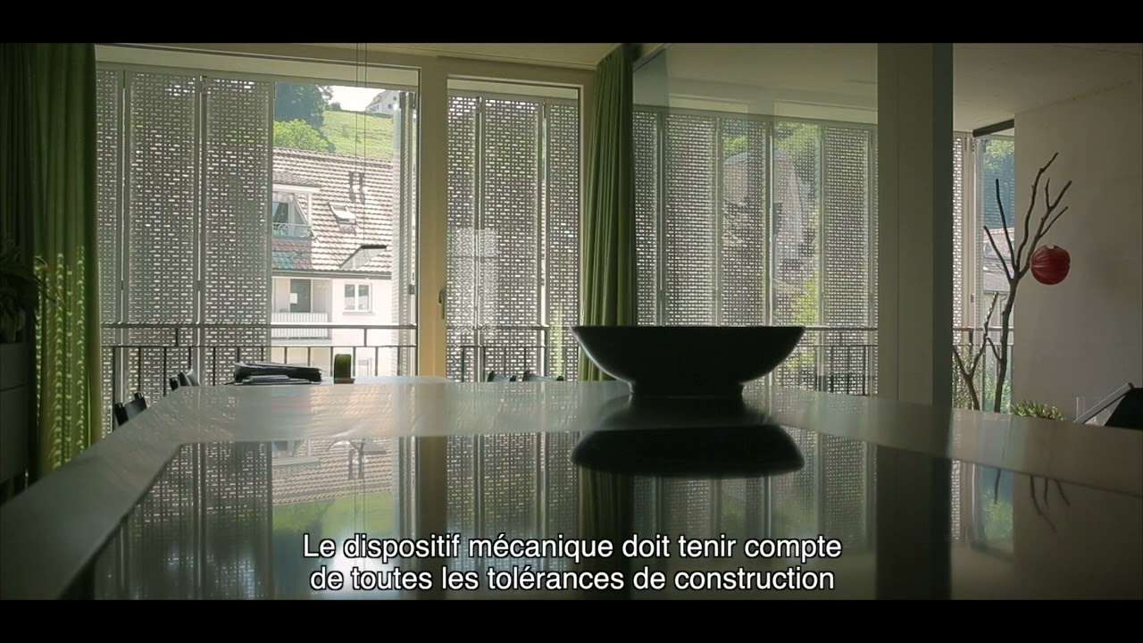 Hawa Référence : Volets pliants coulissants – Fonction et design (FR)