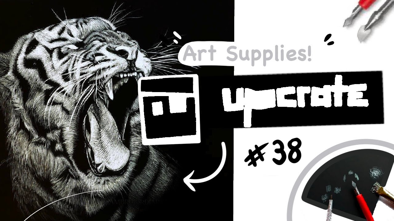 UPCRATE 38 !! // Mystery Art Box // Upcrate UNBOXING!!