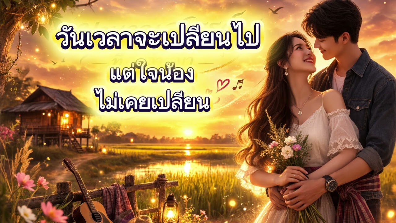 วันเวลาจะเปลียนไปแต่ใจน้องไม่เคยเปลียน-N.Y.[เนื้อเพลง]