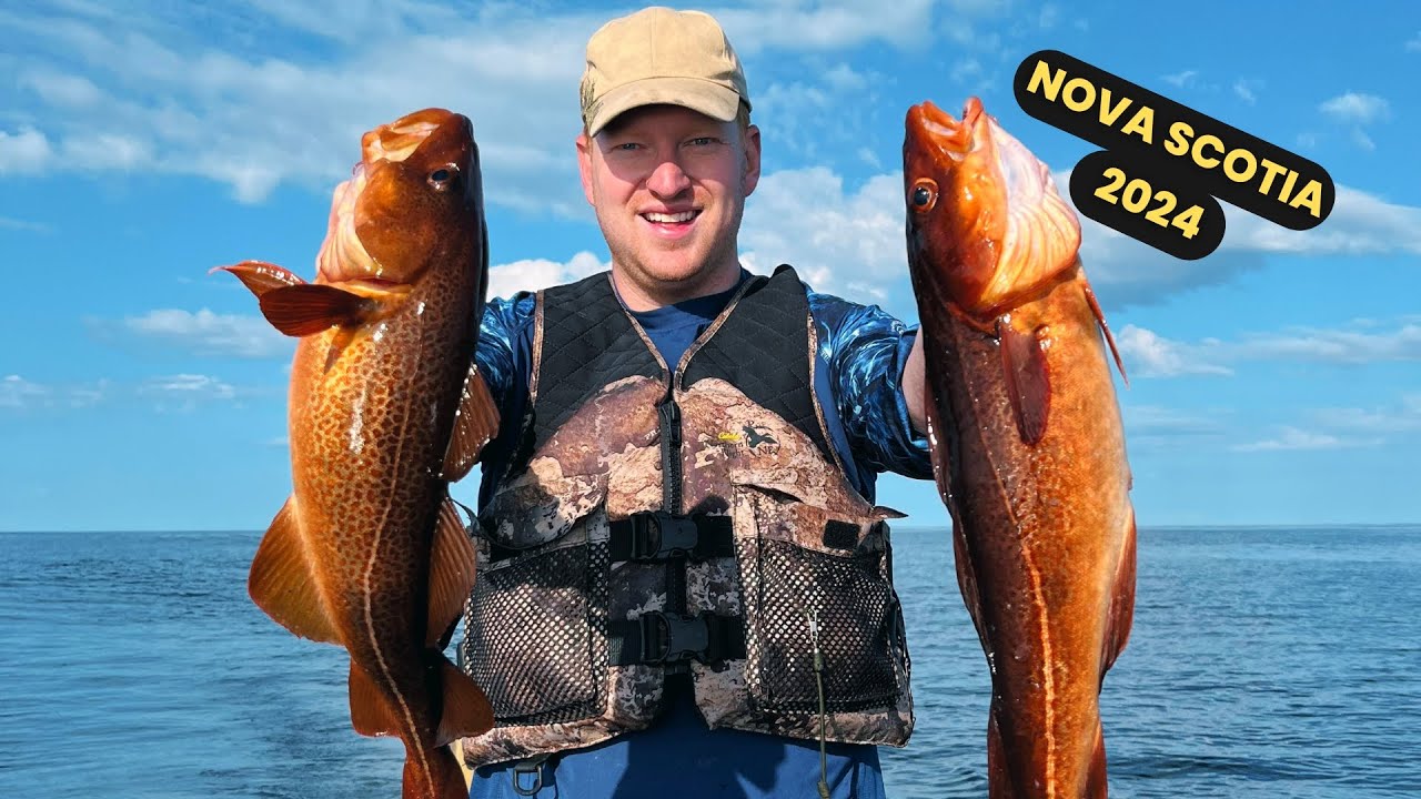 INSANE AMOUNT OF FISH! | COASTAL NOVA SCOTIA FISHING 2024