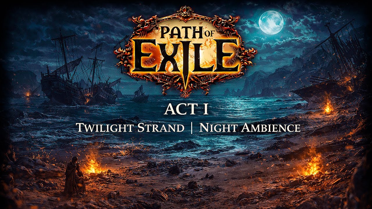Path of Exile — Акт I: Побережье | Ночной AFK