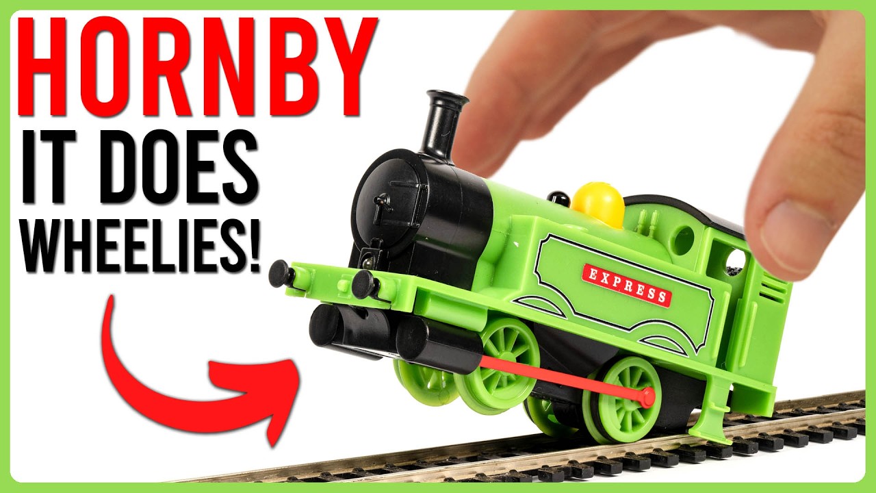 Самый дешевый локомотив от Hornby (и он умеет делать трюки на задних колесах!!) | Распаковка и обзор
