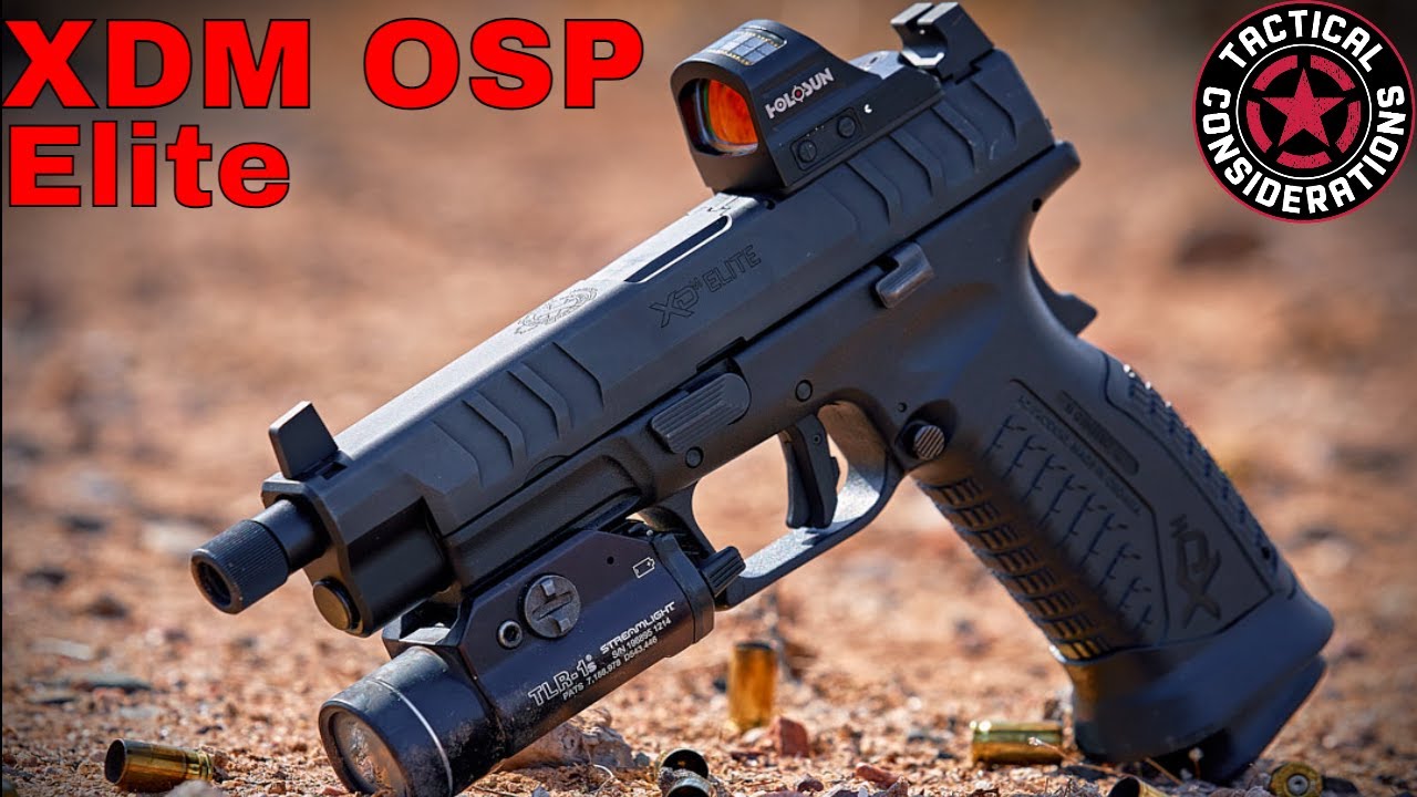 Springfield XDM Elite OSP Optic Ready Hammer