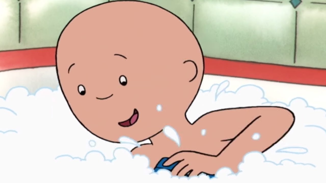 Caillou tem um banho | Caillou em Português - WildBrain