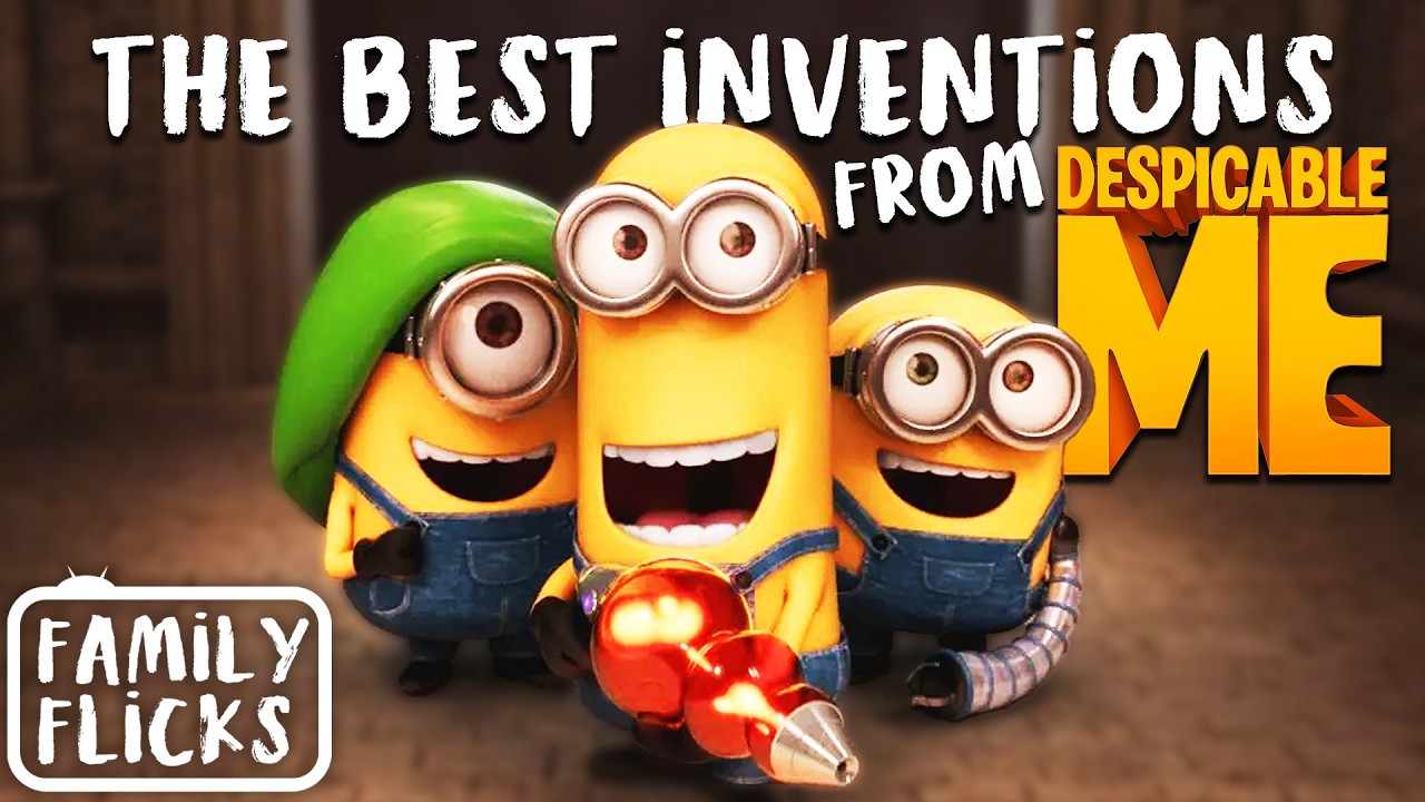 The BEST Inventions and Mischievous Minions from Despicable Me (ft. The Minions) | Family Flicks