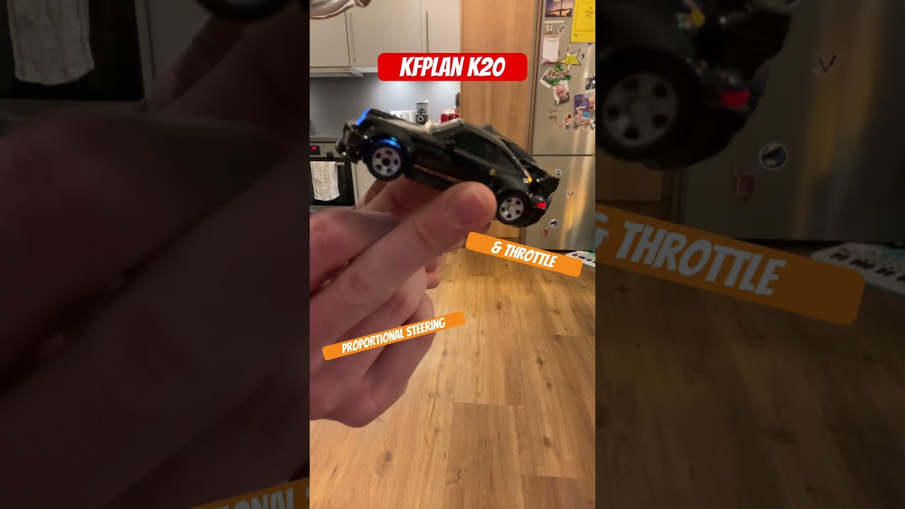 KFPlan K20 Desktop Drift Car 4WD 1:64 RC Car Test Drive Review