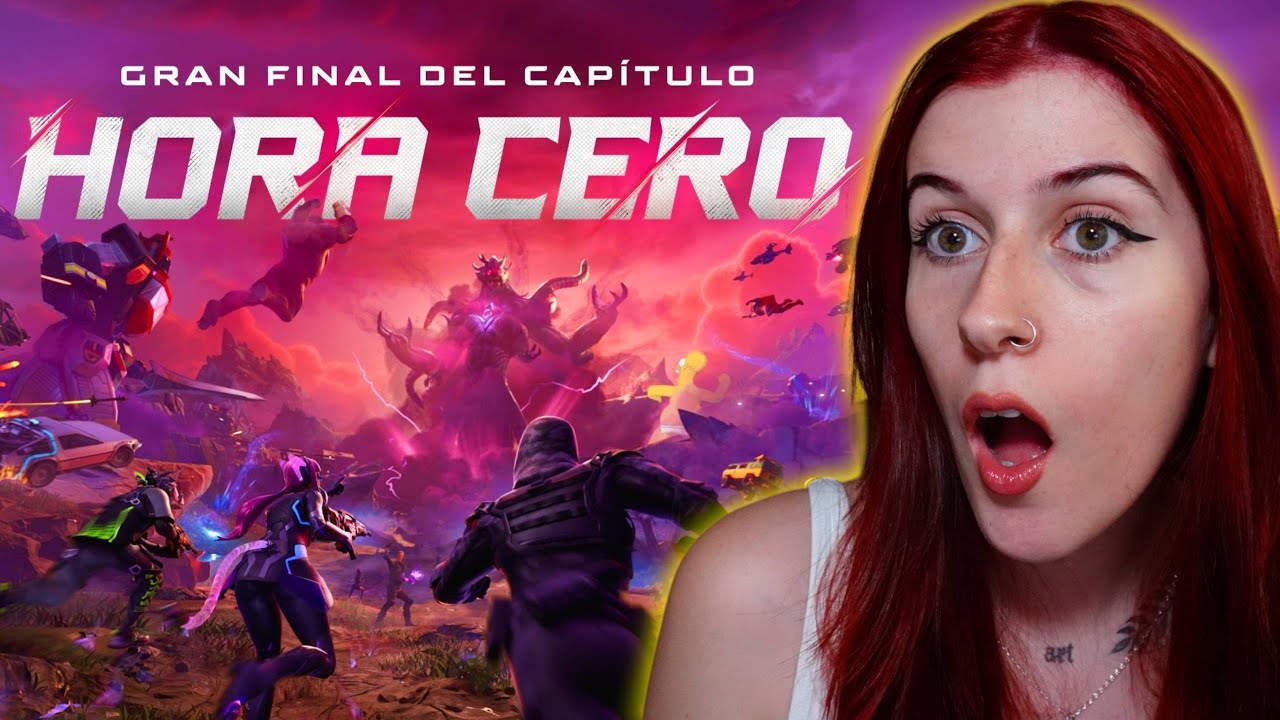 REACCIONANDO AL MEJOR EVENTO FINAL DE FORTNITE