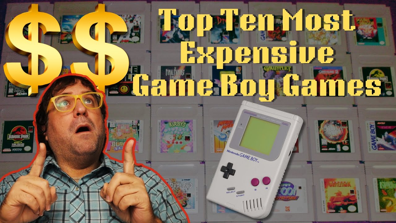 10 самых дорогих игр для Game Boy