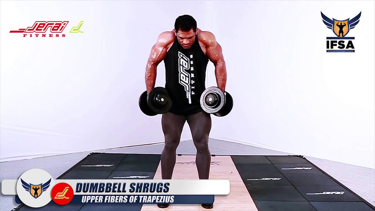 Dumbbell shrugs