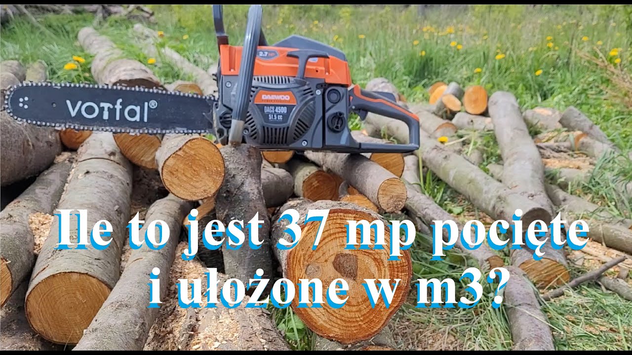 Daewoo 4500 - czyli jak uporać się z drobnicą typu olszyna?
