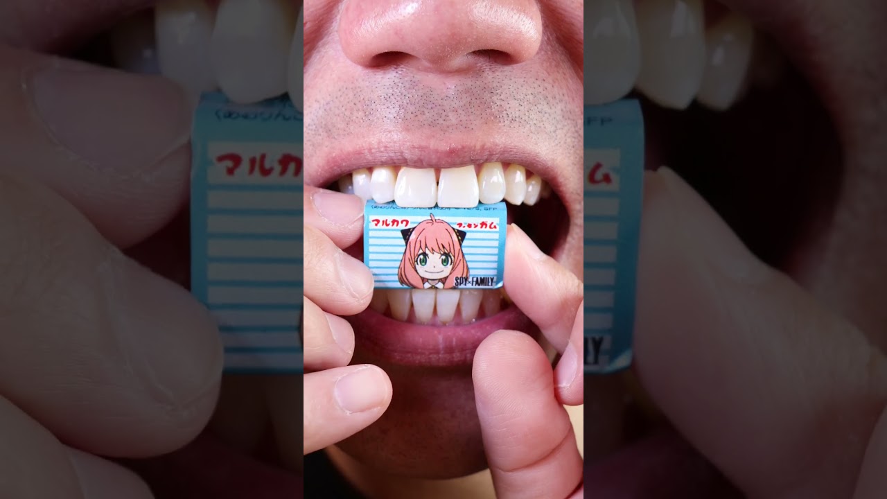 ASMR | SPY x FAMILY Chewing Gum! Anya’s Telepathic Chew & Satisfying Sounds | 