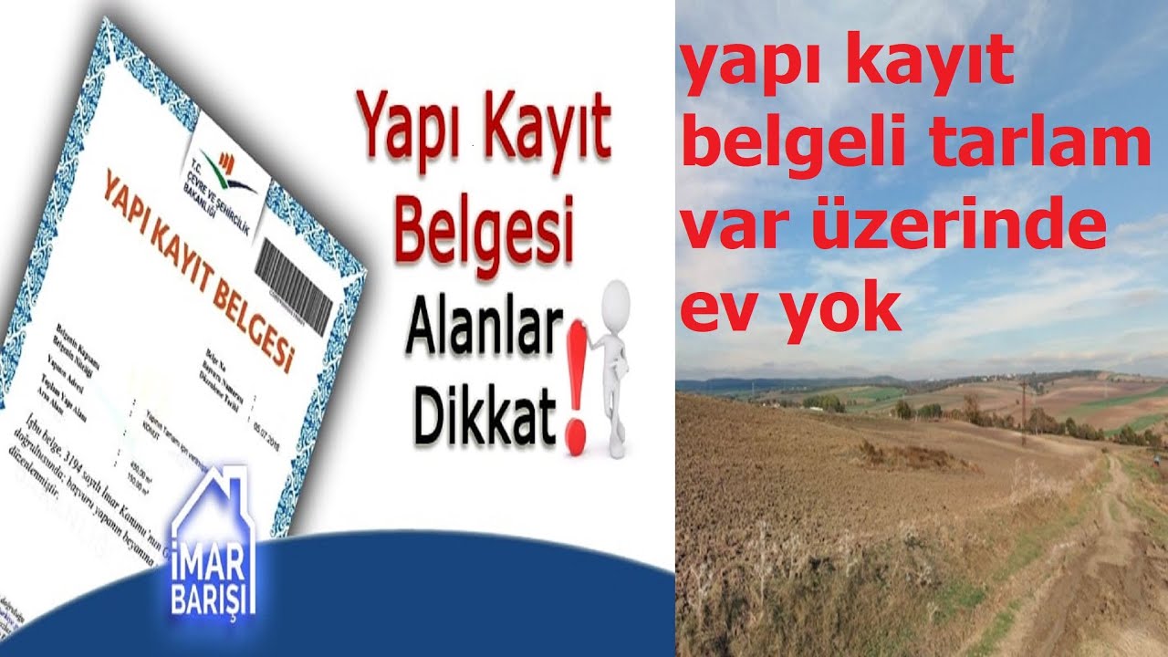 yapı kayıt belgesi iptal edilirmi I yapı kayıt belgesi olan yere inşaat yapılırmı