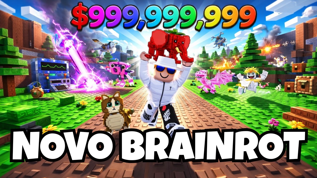 LABORATÓRIO BRAINROT (NOVO JOGO DO LUAN CLASH WAR) – TESTANDO TUDO!🔴 AO VIVO!