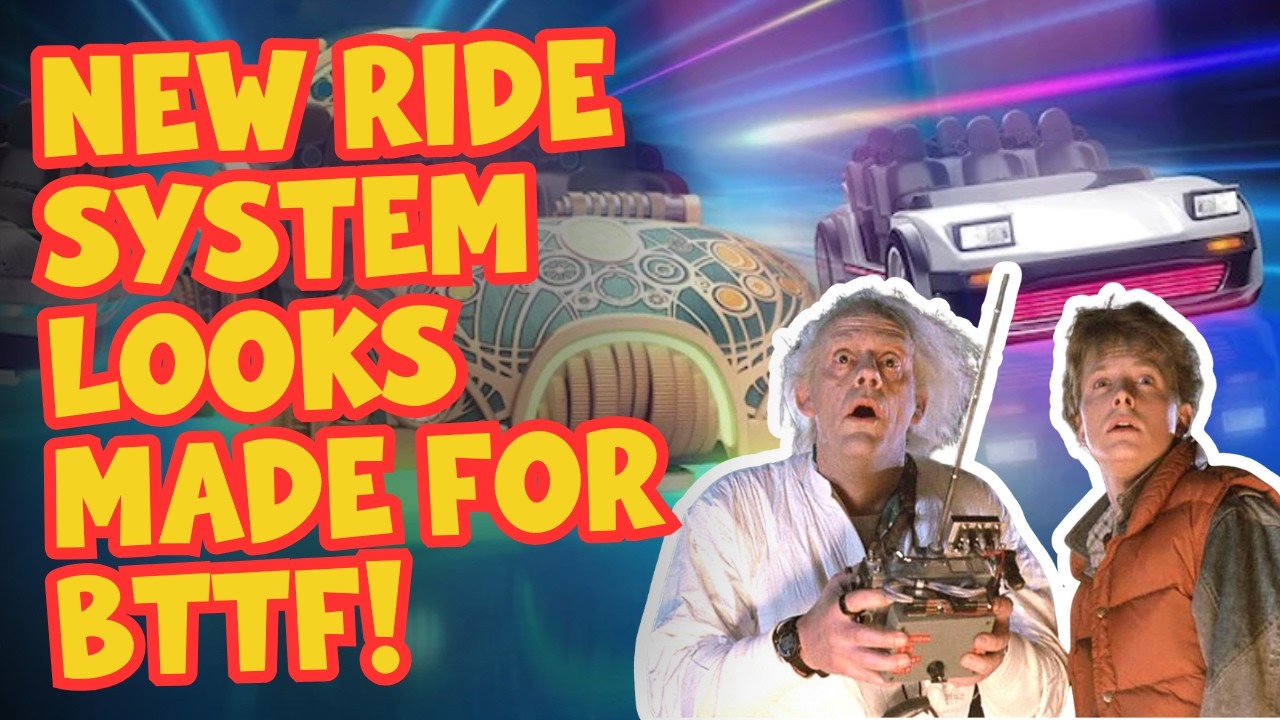 Intamin&rsquo;s New Ride System Looks Taylor Made for A Back To The Future Ride