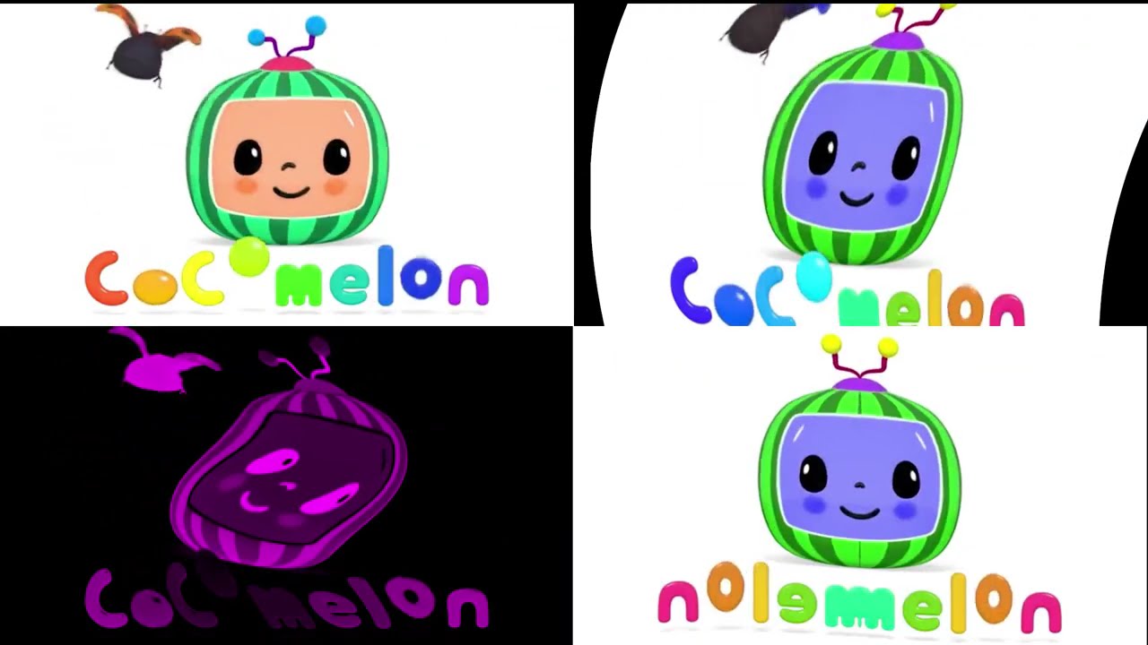 Cocomelon Intro LOgo Effects Combined Sponsored By Klasky Csupo 2001 Effects