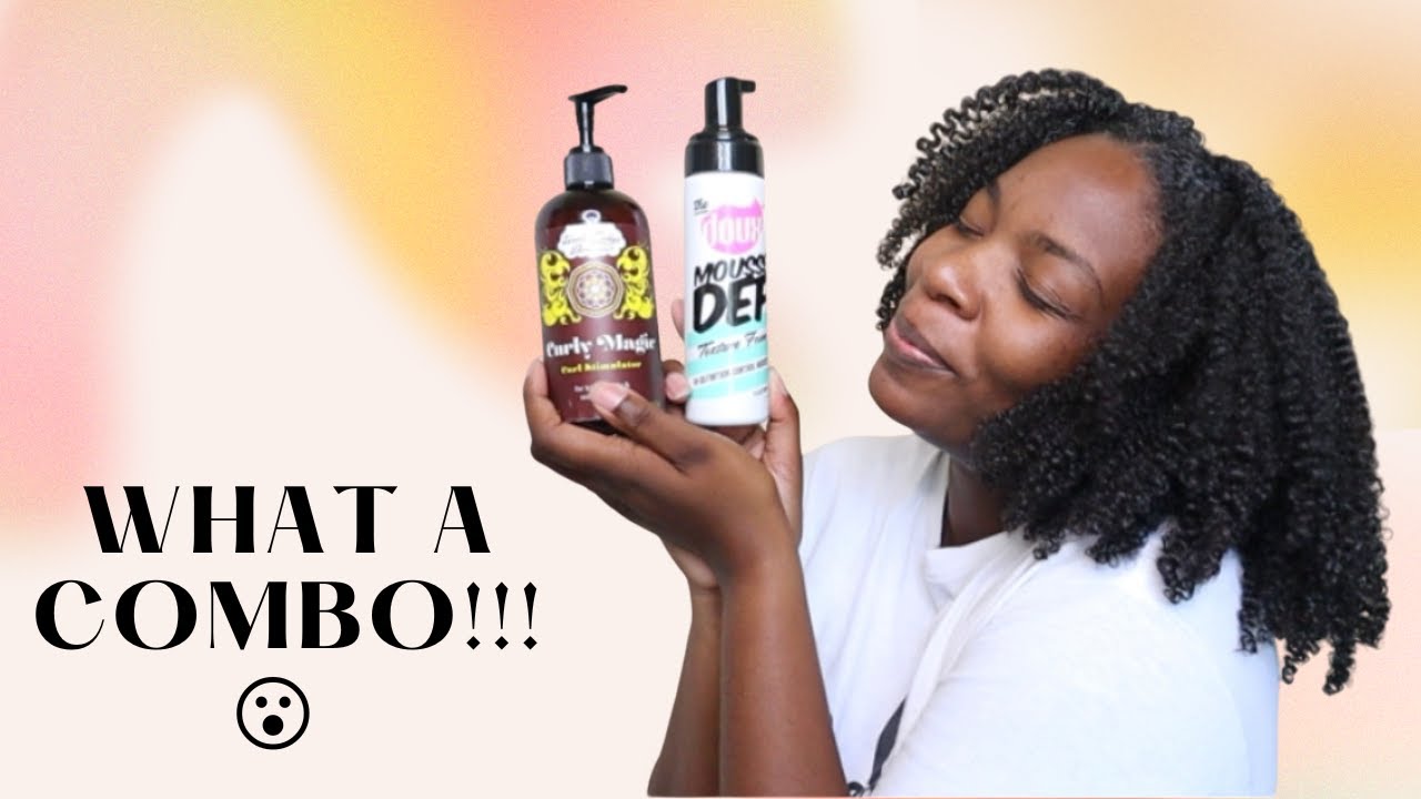 Wash and Go Combo: Curly Magic & Mousse Def