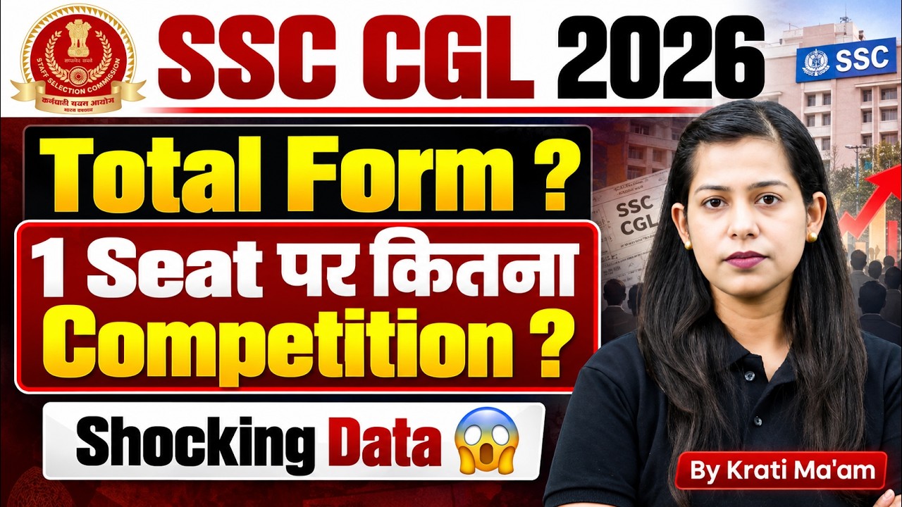 SSC CGL Total Form Fill Up 2026 | SSC CGL Per Seat Competition 😱| SSC CGL 2026 New Update | Testbook