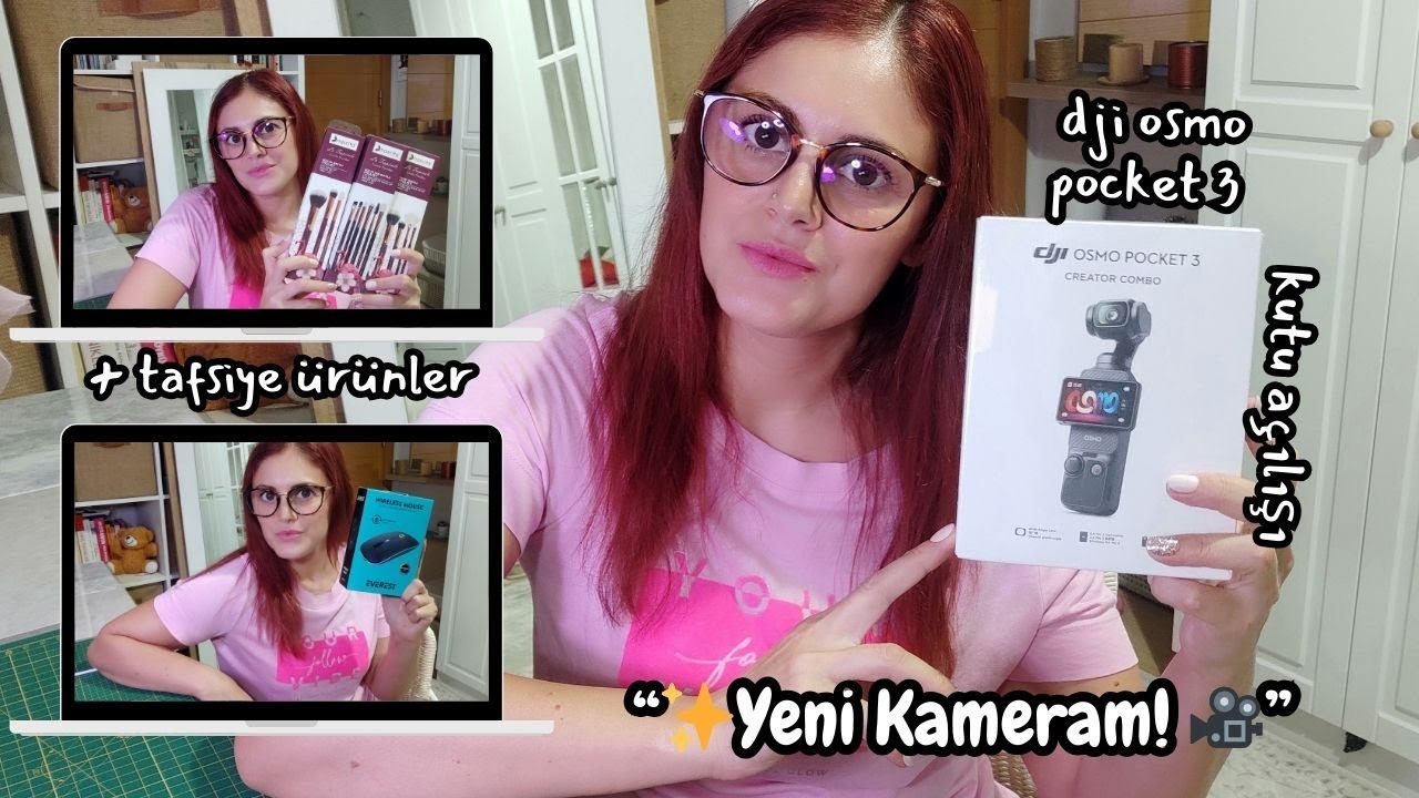 «Вот моя новая камера для видеоблога! 🎥 Распаковка комплекта DJI Osmo Pocket 3 Creator Combo