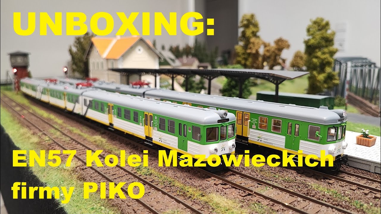 UNBOXING: EN57 Kolei Mazowieckich firmy PIKO