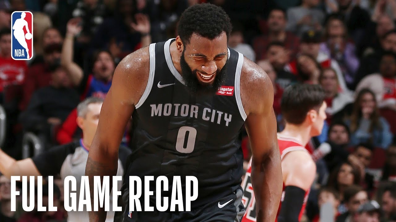 PISTONS vs BULLS | Andre Drummond & Blake Griffin Lead Epic Comeback | March 8, 2019