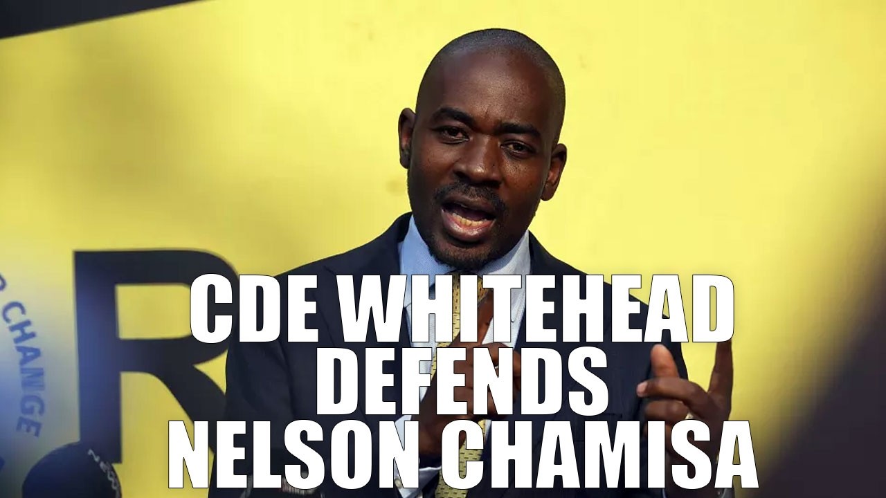 LIVE NOW: Cde Whitehead Defends Nelson Chamisa