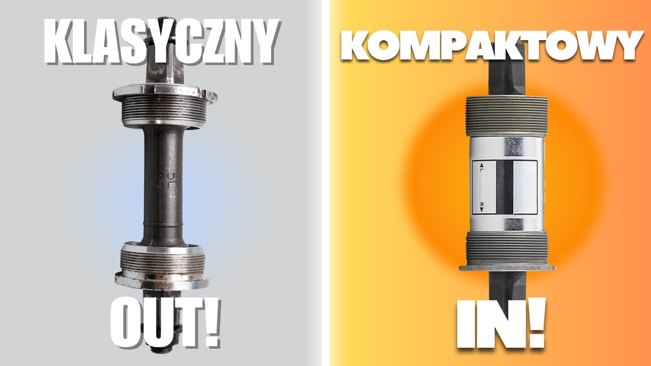 Wymiana suportu klasycznego na kompaktowy: Montuje kompakt w miejsce klasyka!