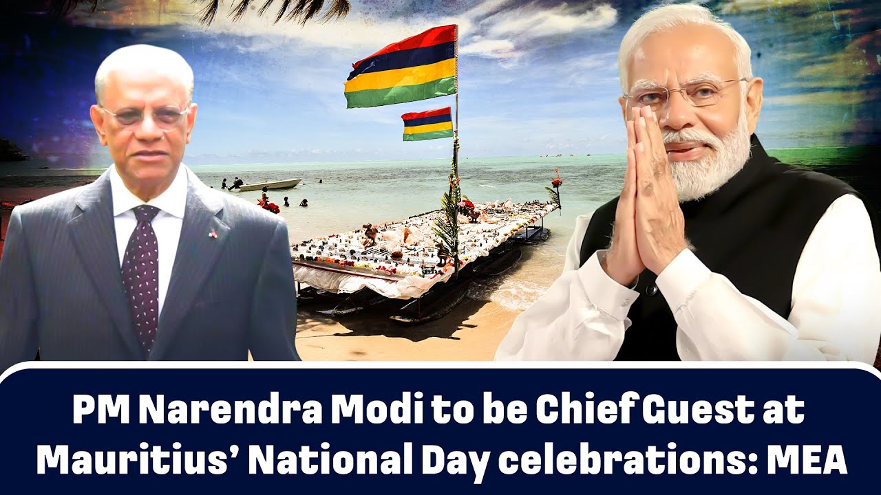 An Unprecedented Welcome of Prime Minister Narendra Modi in Mauritius