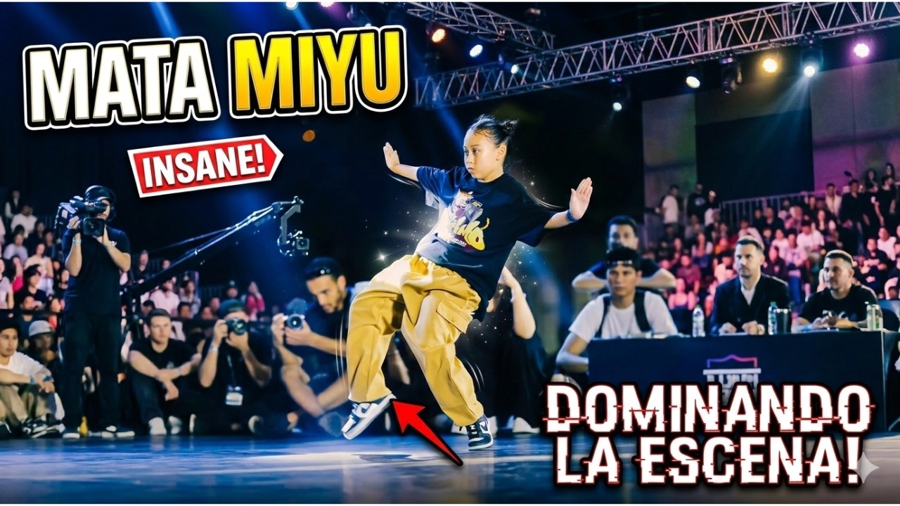 MIYU La Adolescente Que Está Impactando En Las Competencias De Baile  #hiphop #rap #breakdance