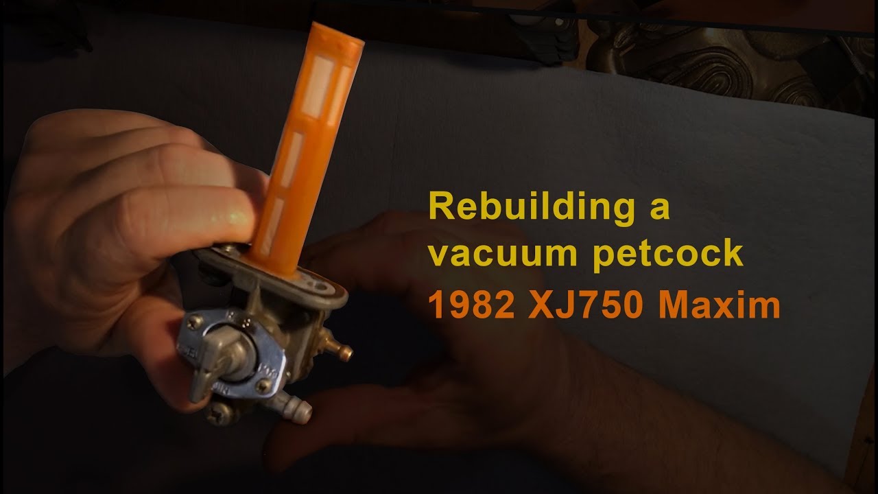 Rebuild vacuum fuel petcock - Yamaha Maxim