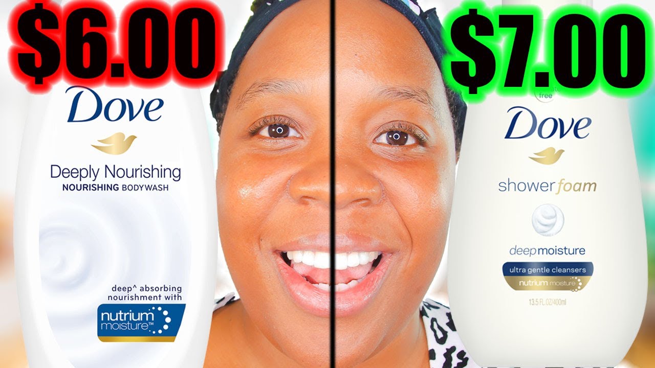 Dove Body Wash vs. Dove Foaming Body Wash! Which Should You Buy?