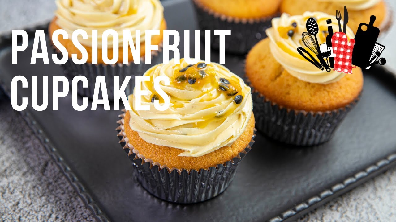 Passionfruit Cupcakes | Everyday Gourmet S11 Ep27