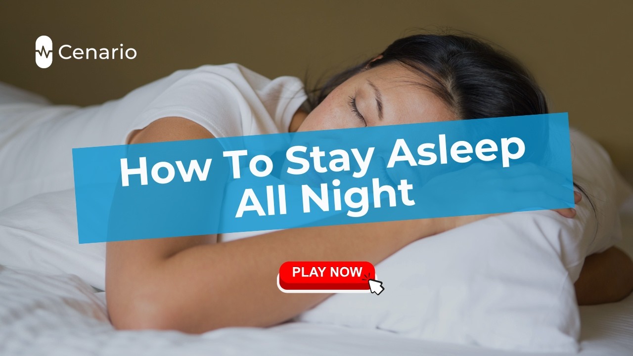 How To Stay Asleep All Night