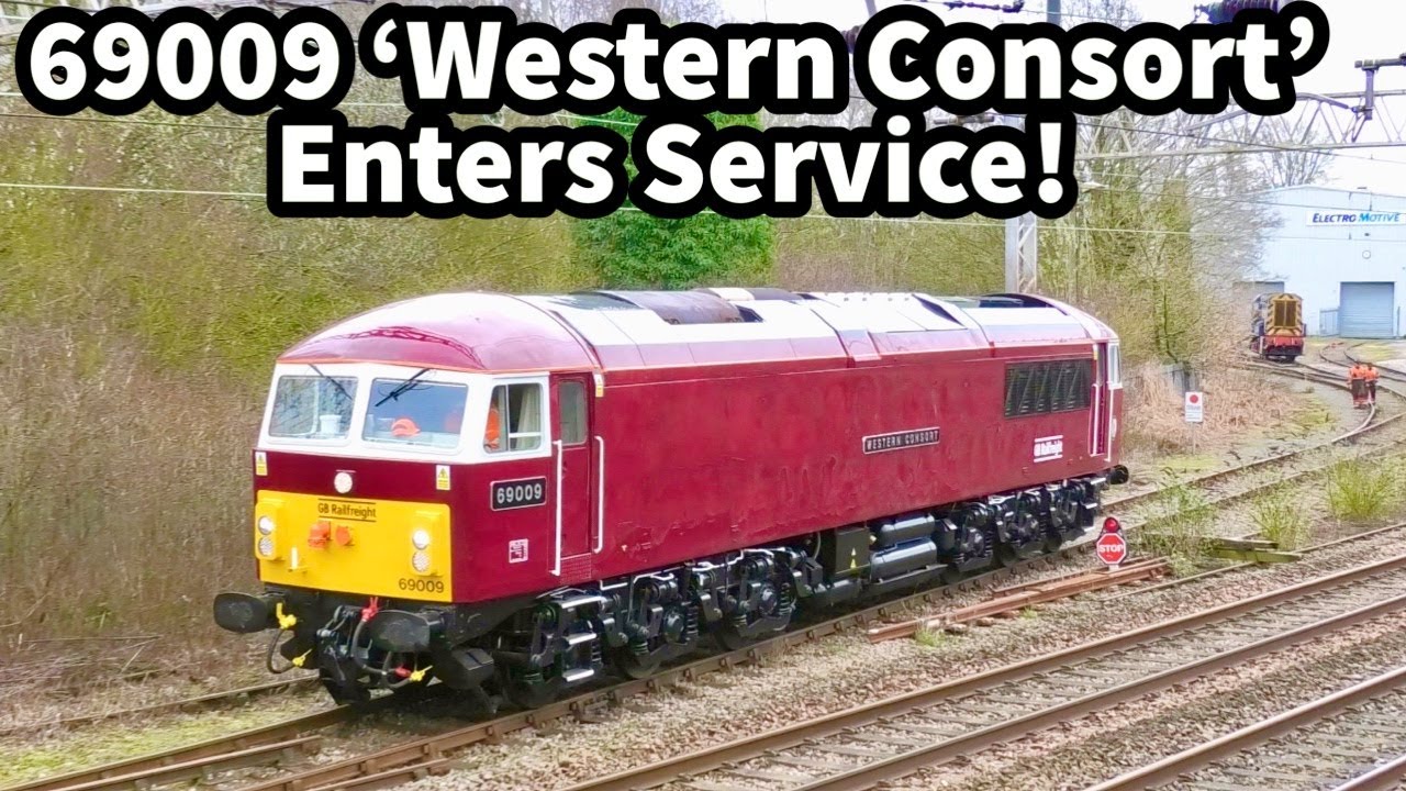 69009 'WESTERN CONSORT' Enters Service With New LIVERY Applied - At Longport FD 14/03/24