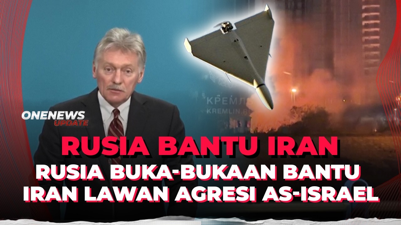 Rusia Turun Gunung! Bantu Iran Mata-matai AS Lewat Drone dan Satelit | OneNews Update