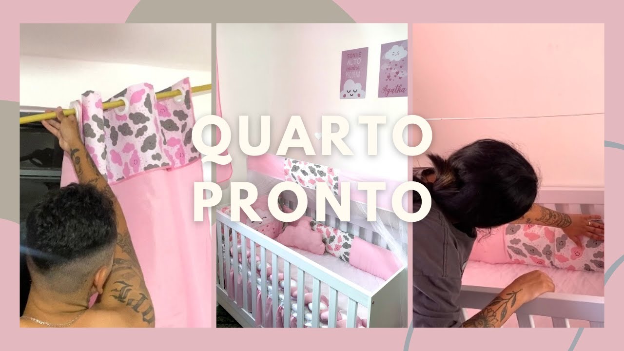 TOUR PELO QUARTO DA BEBÊ ☁️💞 #maedemenina