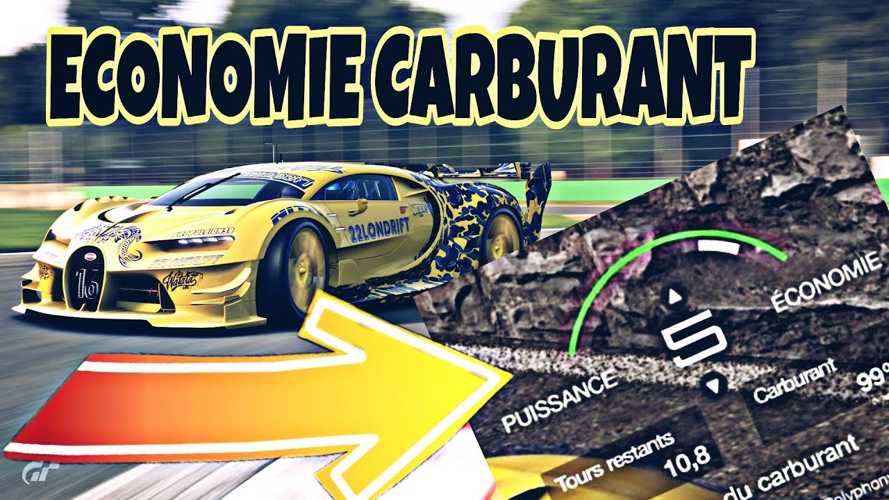 comment ECONOMISER SON CARBURANT dans gran turismo 7 mini tuto debutant
