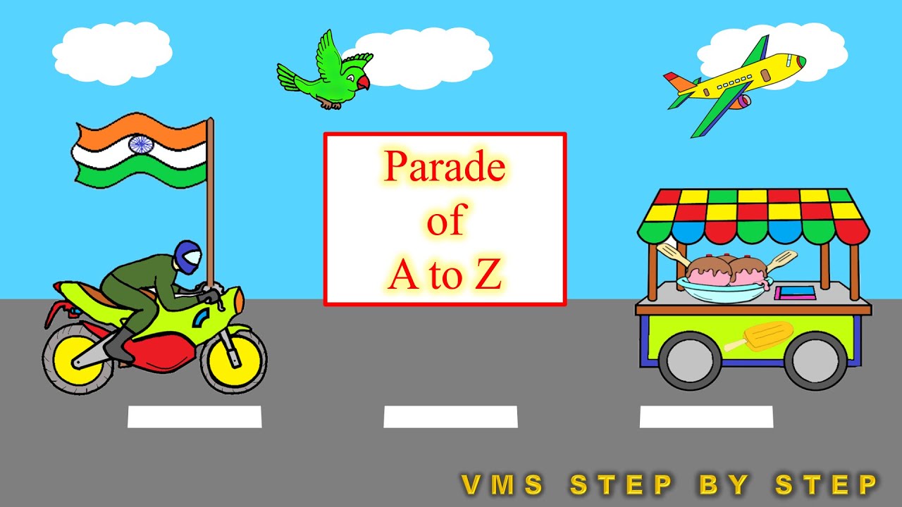 Capital A to Z || VMS STEP BY STEP