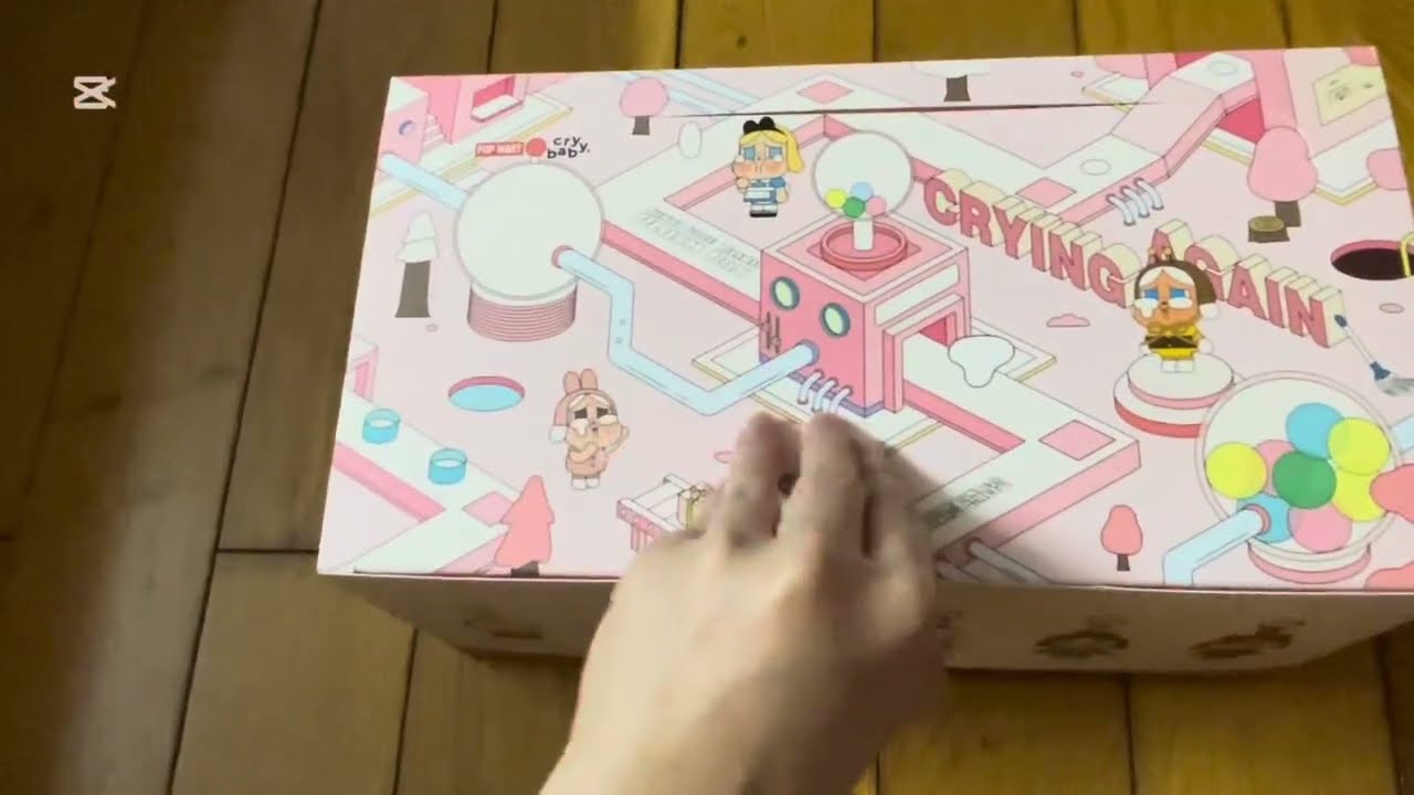 Cùng mình Unboxing Pop Mart- CryBaby ( Crying Again)