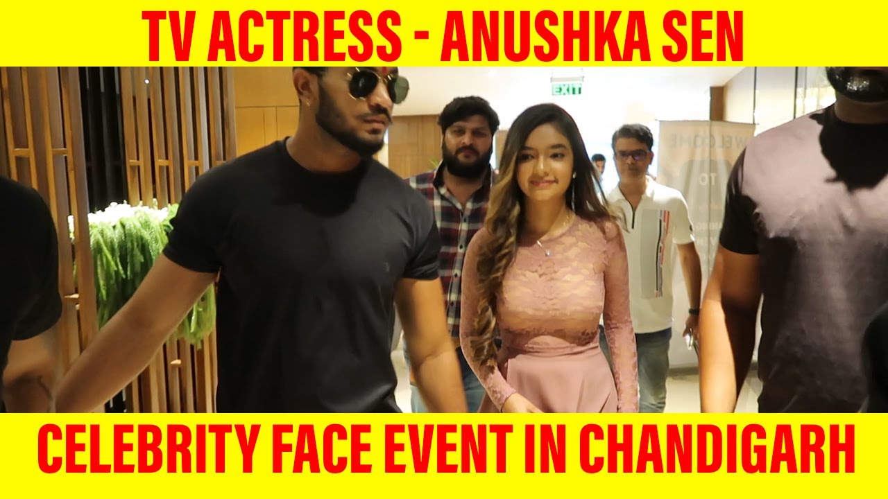 Jhansi Ki Rani Actress Anushka Sen's Welcome at Celebrity Face Chandigarh