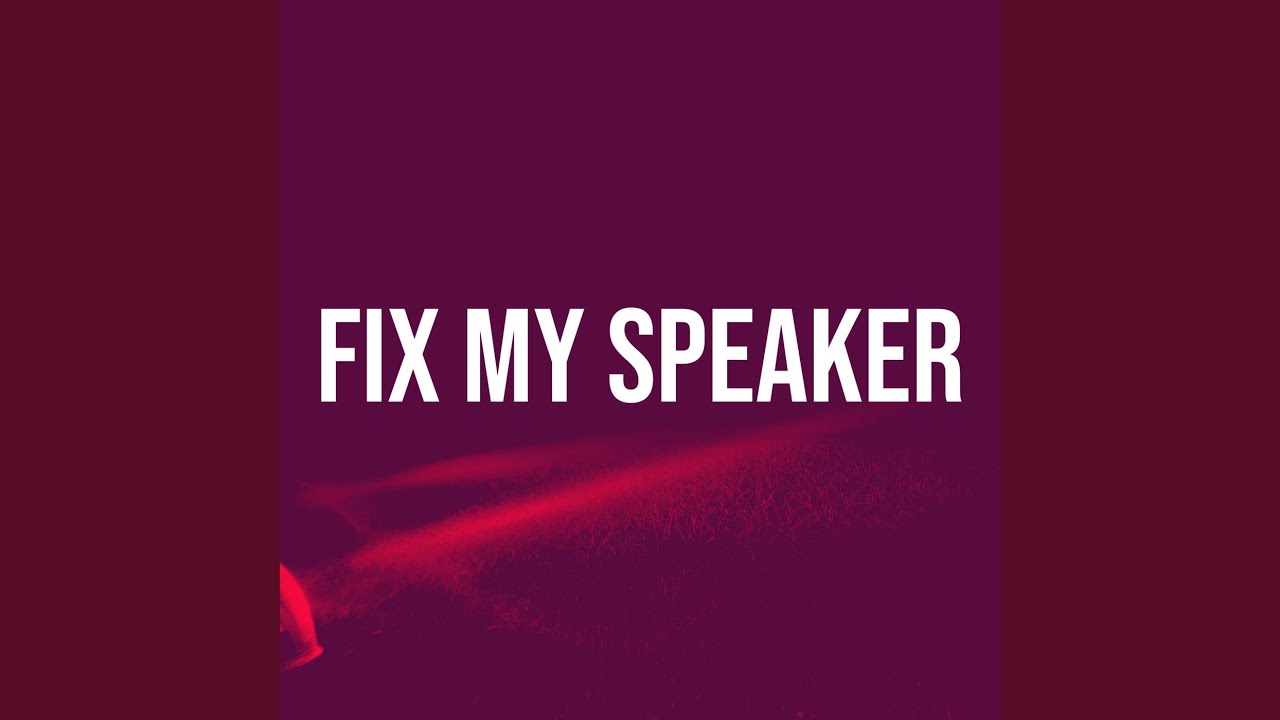 Fix My Speaker