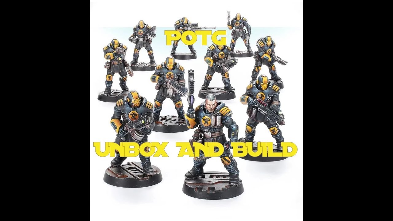 POTG UNBOX AND BUILD THE PALANITE ENFORCERS